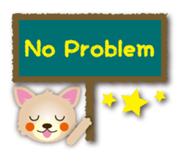 Daily conversation Sticker of Chihuahua sticker #11529890