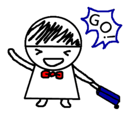 Foolish face sticker #11530098