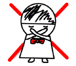 Foolish face sticker #11530100