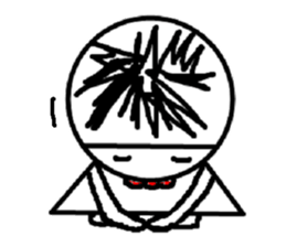 Foolish face sticker #11530108