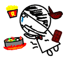 Foolish face sticker #11530119