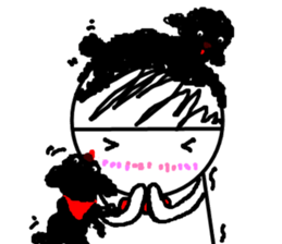 Foolish face sticker #11530133