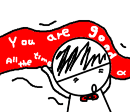 Foolish face sticker #11530134