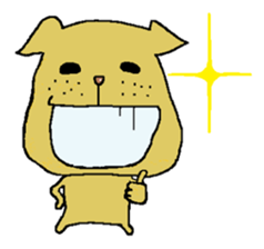 Freckle dog sticker #11530256