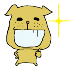 Freckle dog sticker #11530256