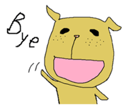 Freckle dog sticker #11530259