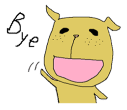 Freckle dog sticker #11530259