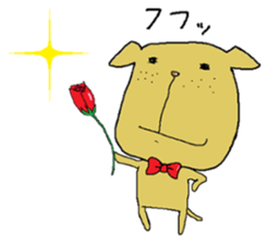 Freckle dog sticker #11530261