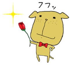 Freckle dog sticker #11530261