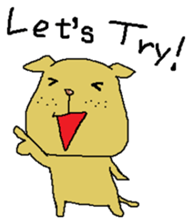 Freckle dog sticker #11530274