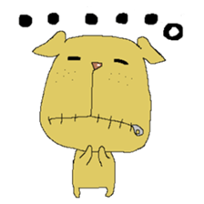 Freckle dog sticker #11530277