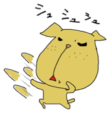 Freckle dog sticker #11530280