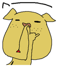 Freckle dog sticker #11530288