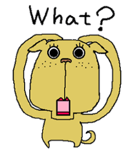 Freckle dog sticker #11530291