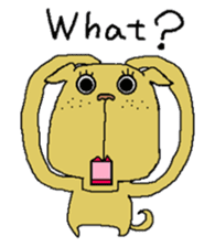 Freckle dog sticker #11530291