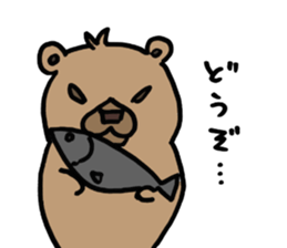 kumanosan and kumaisan Sticker sticker #11530336