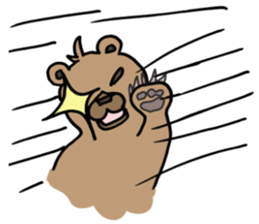 kumanosan and kumaisan Sticker sticker #11530343