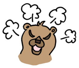 kumanosan and kumaisan Sticker sticker #11530358