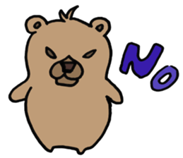 kumanosan and kumaisan Sticker sticker #11530371