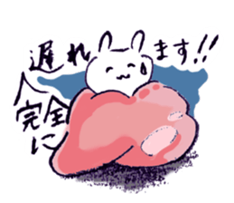 Tuna Rabit3 sticker #11530980