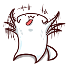 Tooth-shaped dog sticker #11531356