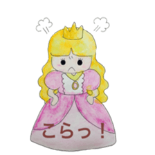Water-color painting Fairy Tale sticker #11531744