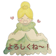 Water-color painting Fairy Tale sticker #11531760