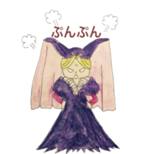 Water-color painting Fairy Tale sticker #11531766