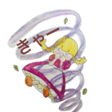 Water-color painting Fairy Tale sticker #11531771