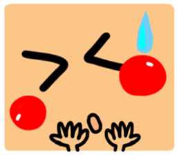 Big simple reaction 13. sticker #11533070