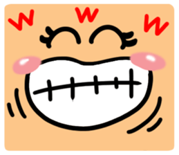 Big simple reaction 13. sticker #11533074