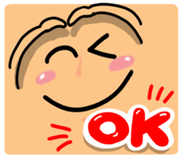 Big simple reaction 13. sticker #11533076