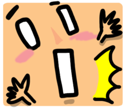 Big simple reaction 13. sticker #11533085