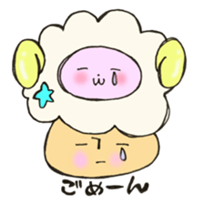 Mr. Aries mushroom sticker #11533161