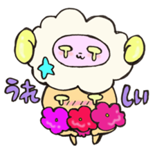 Mr. Aries mushroom sticker #11533167