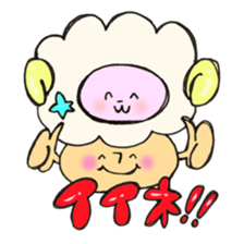 Mr. Aries mushroom sticker #11533168