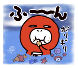 squid octopus sea story sticker #11533543