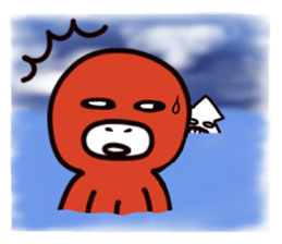 squid octopus sea story sticker #11533562