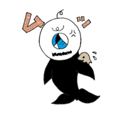 William the seal fairy sticker #11533739