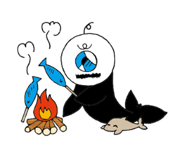 William the seal fairy sticker #11533741