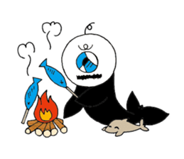 William the seal fairy sticker #11533741