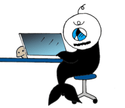 William the seal fairy sticker #11533761