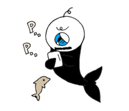 William the seal fairy sticker #11533764