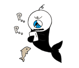 William the seal fairy sticker #11533764