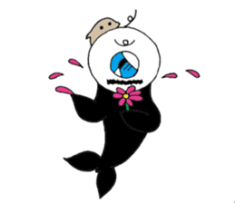 William the seal fairy sticker #11533772