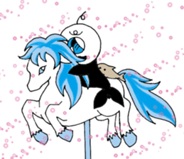 William the seal fairy sticker #11533774