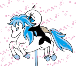 William the seal fairy sticker #11533774