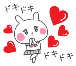 School girl Usa-chan sticker #11533860