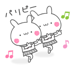 School girl Usa-chan sticker #11533863