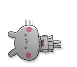 School girl Usa-chan sticker #11533877